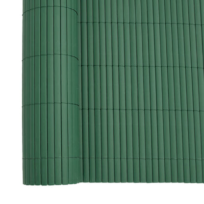 Garden Fence Double-Sided Green 1.8x5 m PVC