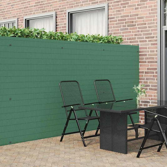 Garden Fence Double-Sided Green 1.8x5 m PVC