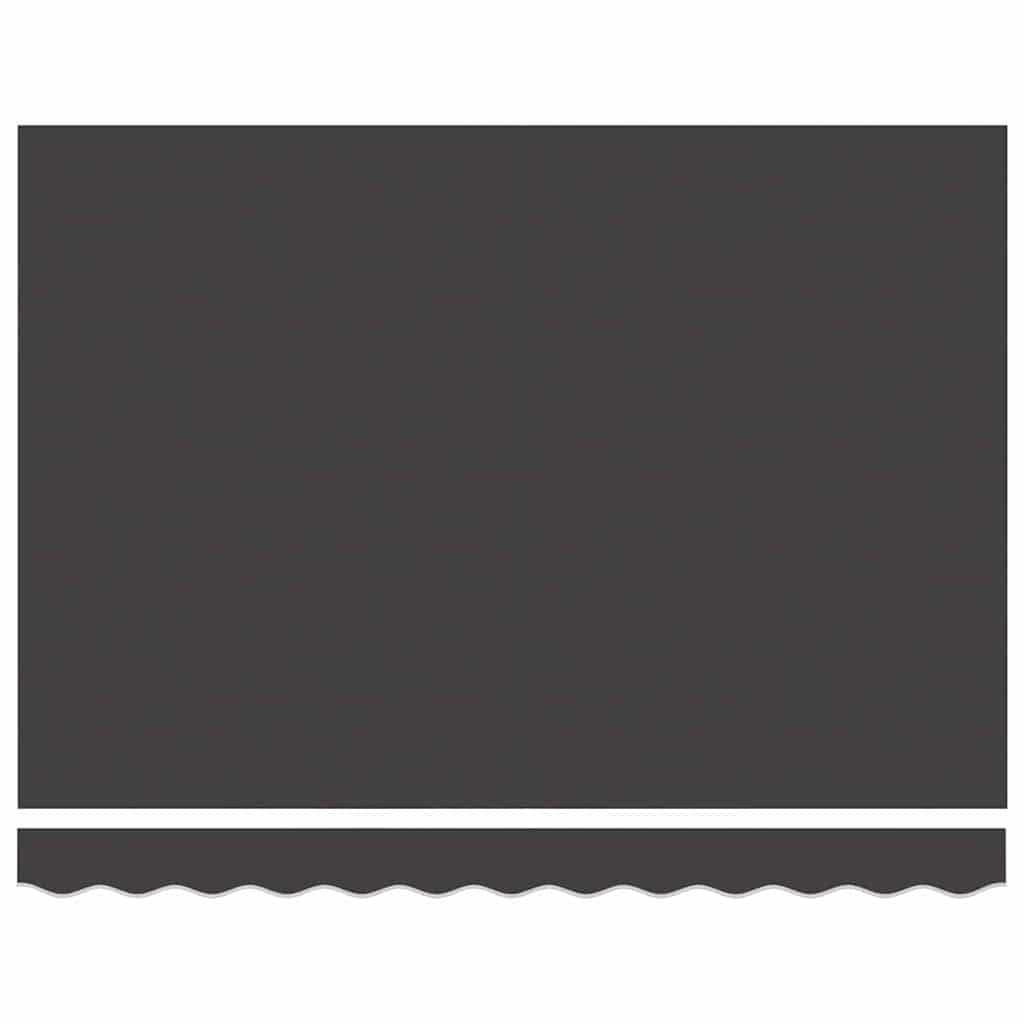 Retractable Awning Grey and anthracite 300 x 250 cm