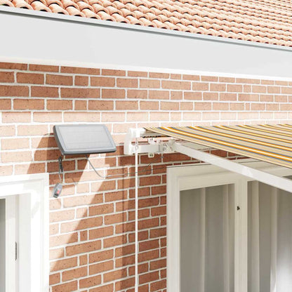 Retractable Awning with Manual Multicolour 300 x 250 cm Fabric