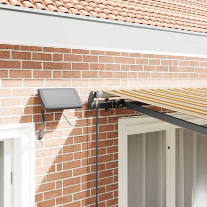 Retractable Awning Manual Multicolour 300 x 250 cm Fabric
