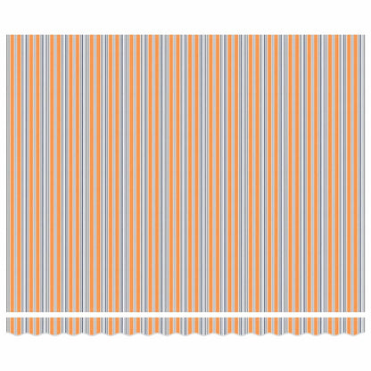 Retractable Awning Multicolour 400 x 300 cm Polyester