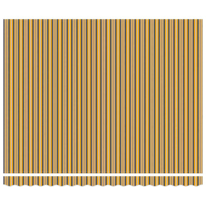 Retractable Awning Multicolour 400 x 300 cm Polyester