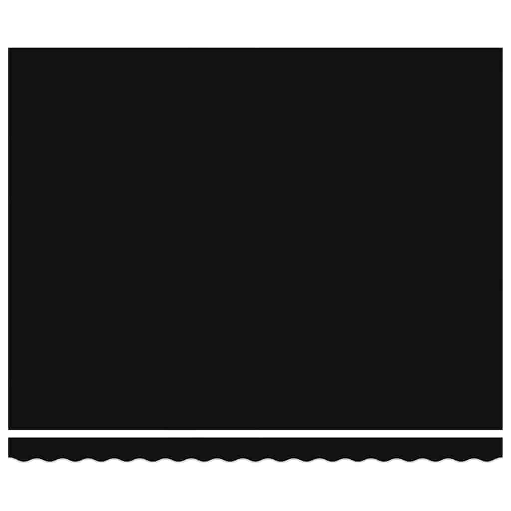 Retractable Awning Black 400 x 300 cm Fabric and Metal