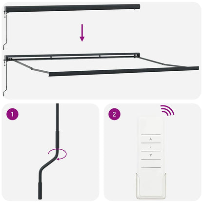 Retractable Awning Manual Beige 400 x 300 cm Fabric, Metal