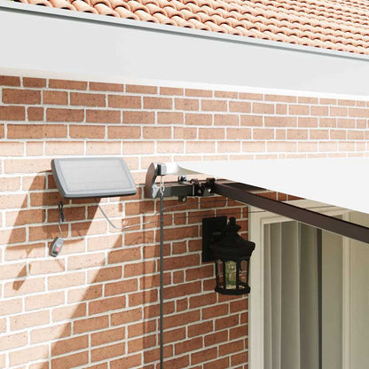 Retractable Awning Manual White 400 x 300 cm Fabric