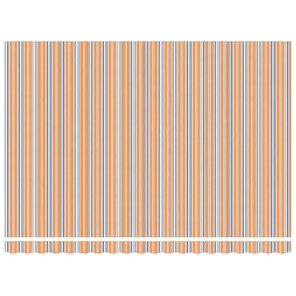 Retractable Awning Manual Multicolour 450 x 300 cm Fabric