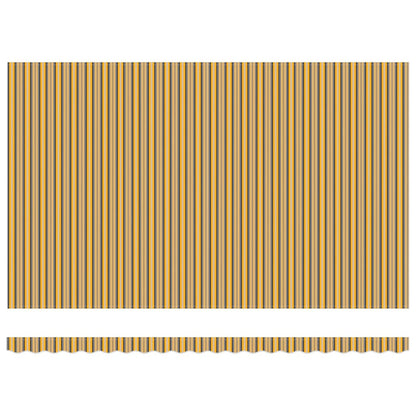 Retractable Awning Manual Multicolour 500 x 350 cm Fabric