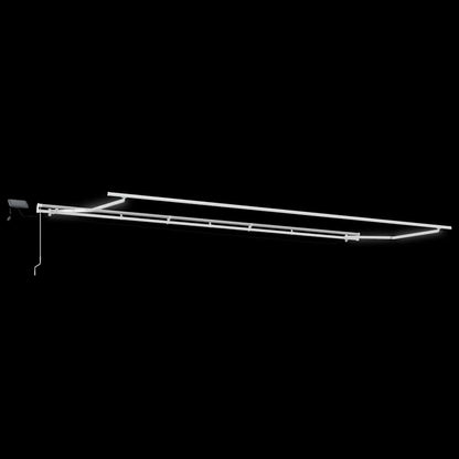 Retractable Awning with Manual Multicolour 600 x 300 cm Fabric