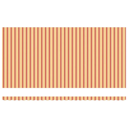 Retractable Awning Manual Yellow and orange 600 x 350 cm Fabric