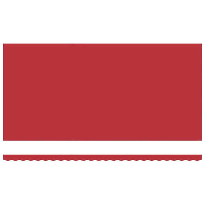 Retractable Awning with Manual Red 600 x 350 cm Fabric