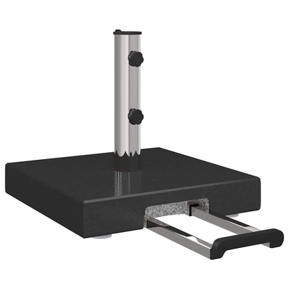 Parasol Base Black 41 x 41 x 37 cm Granite