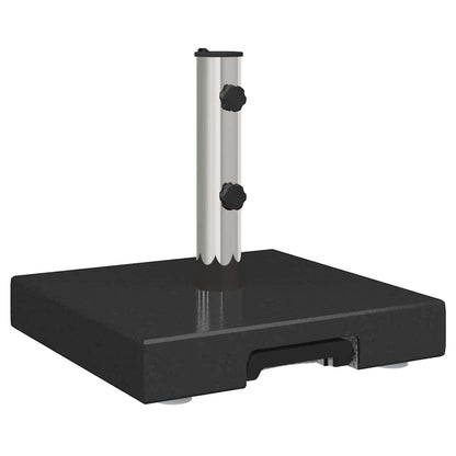 Parasol Base Black 41 x 41 x 37 cm Granite