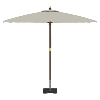Parasol Base Black 41 x 41 x 37 cm Granite