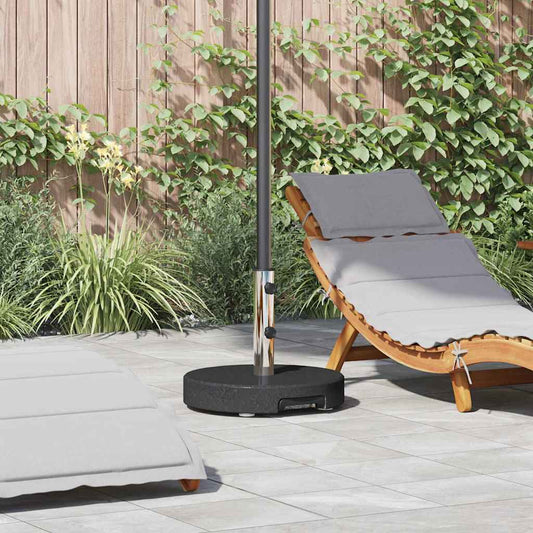 Parasol Base Black 45 x 45 x 37.5 cm Granite