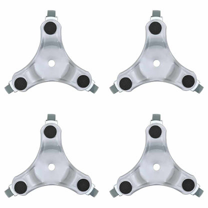 Furniture Rollers 4 pcs 16x14.5x5.5 cm Steel 180 kg