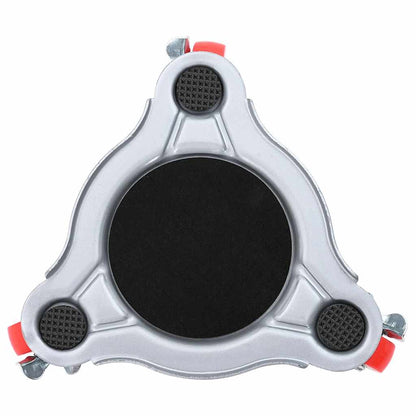 Furniture Rollers 4 pcs with Lifter 14.5x13.5x4 cm Steel 400 kg