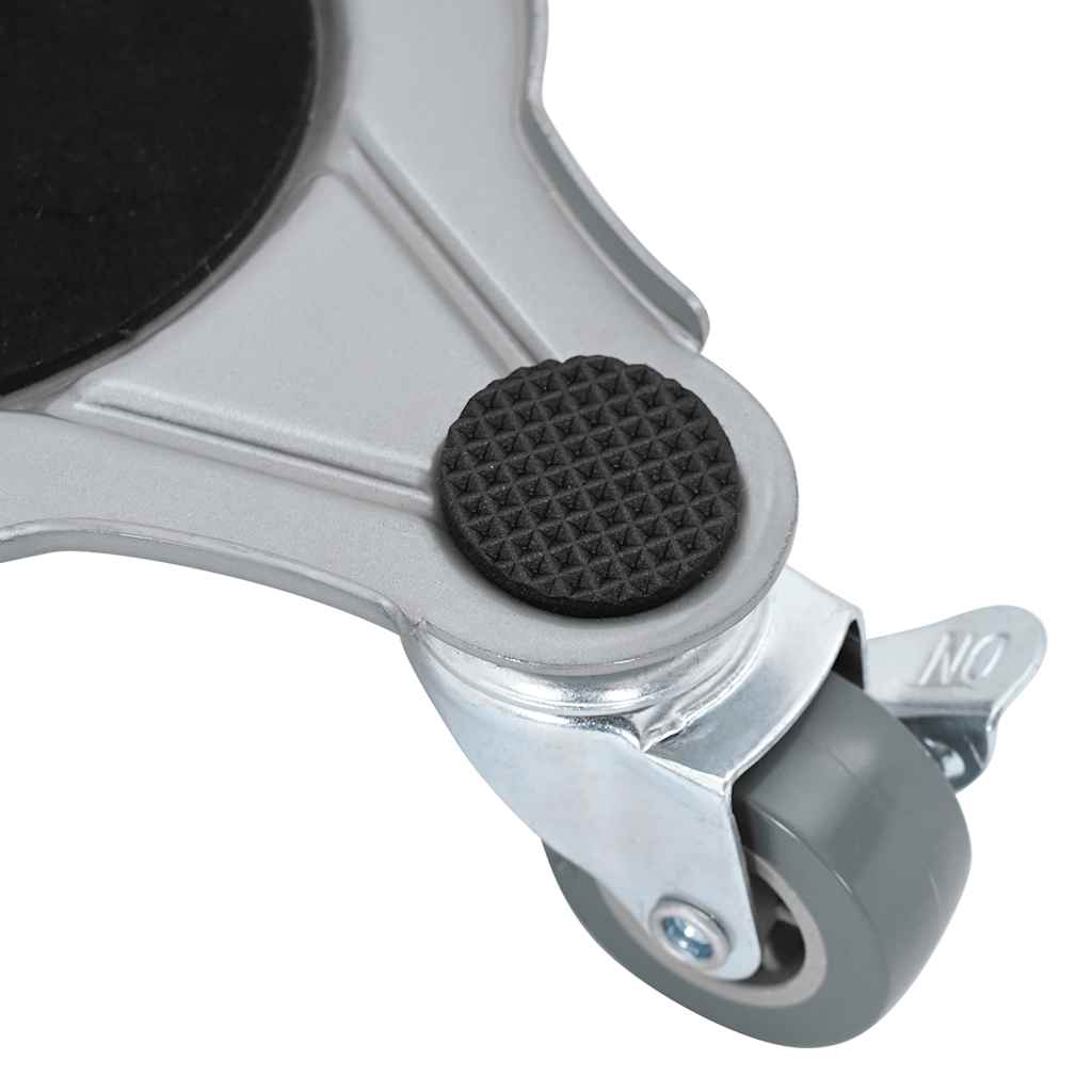 Furniture Rollers 4 pcs with Lifter 19x17.5x6 cm Steel 1000 kg