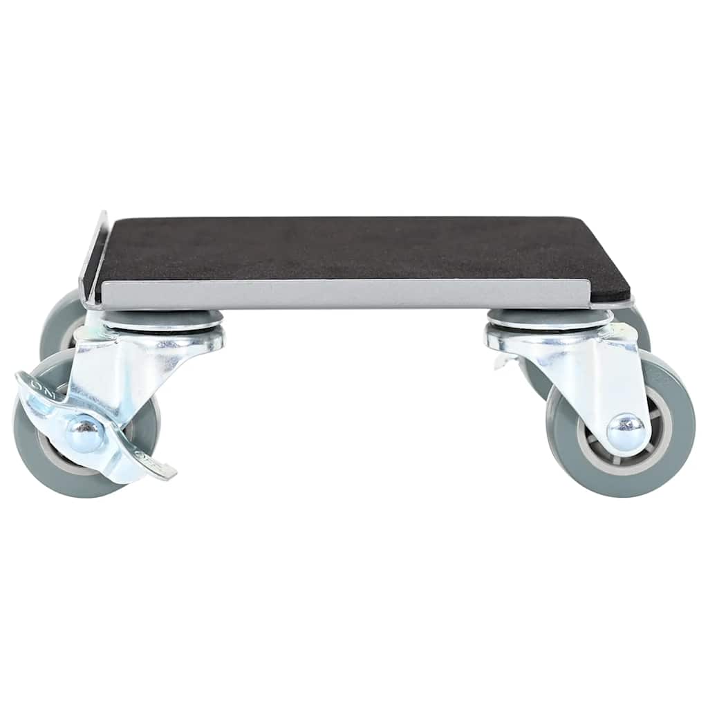 Furniture Rollers 4 pcs with Lifter 13.5x13.5x6 cm Steel 1300 kg