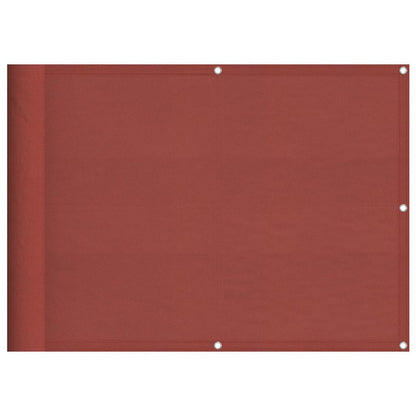 Balcony Screen Terracotta 75x800 cm 100% Polyester Oxford