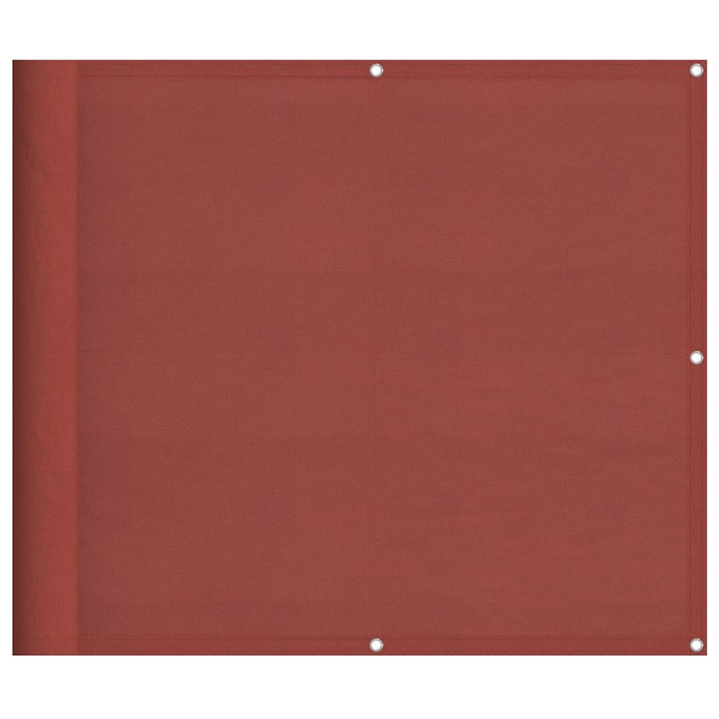 Balcony Screen Terracotta 90x800 cm 100% Polyester Oxford