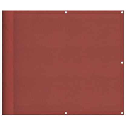 Balcony Screen Terracotta 90x800 cm 100% Polyester Oxford