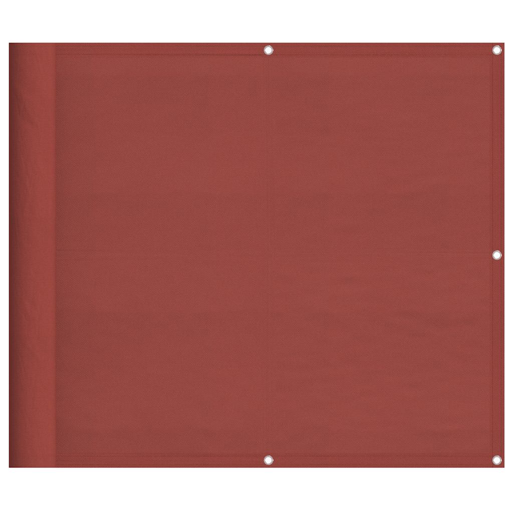 Balcony Screen Terracotta 90x1000 cm 100% Polyester Oxford