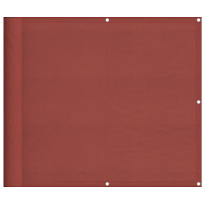 Balcony Screen Terracotta 90x1000 cm 100% Polyester Oxford