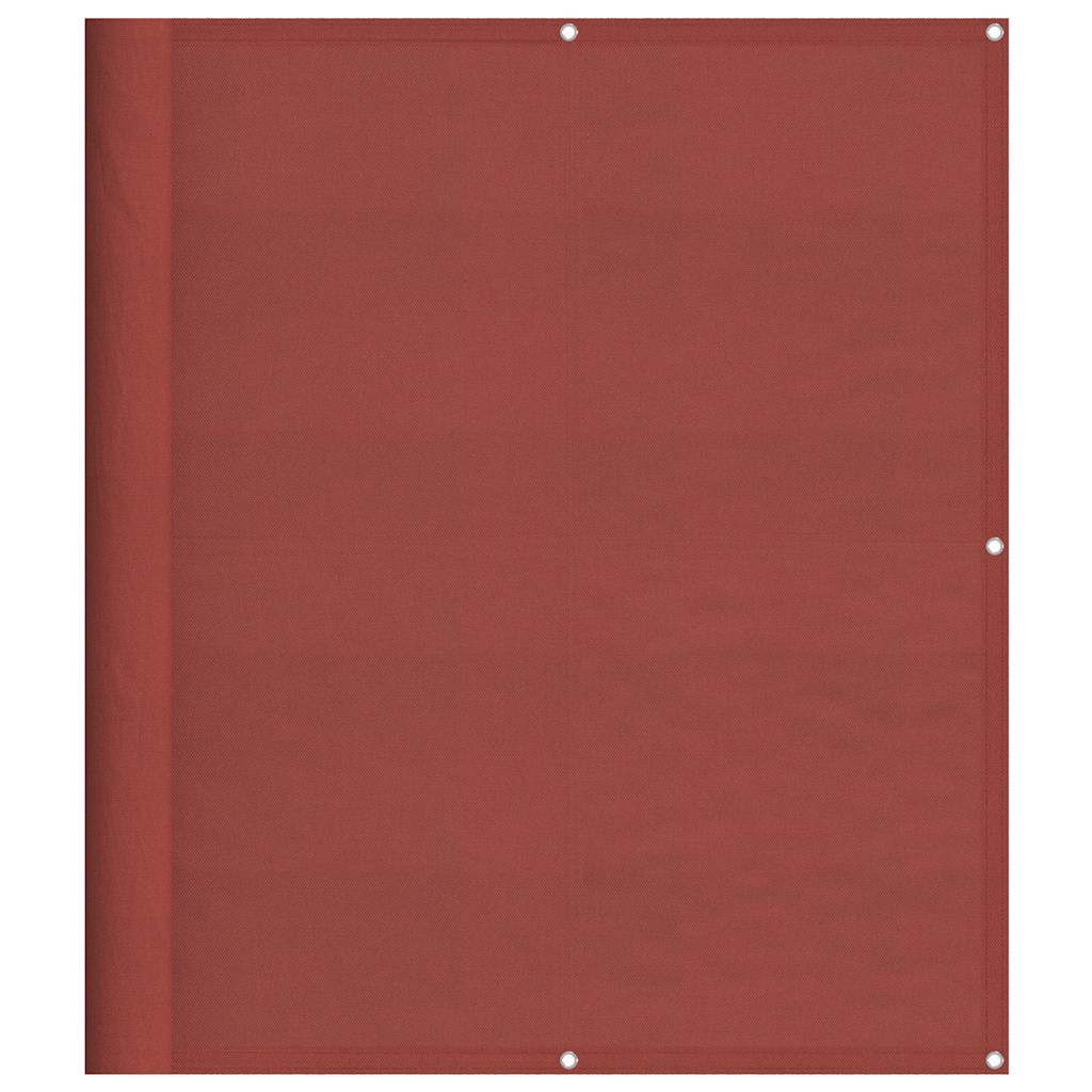 Balcony Screen Terracotta 120x1000 cm 100% Polyester Oxford