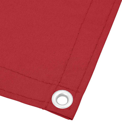Balcony Screen Red 75x1000 cm 100% Polyester Oxford