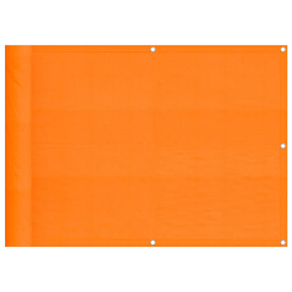 Balcony Screen Orange 75x700 cm 100% Polyester Oxford