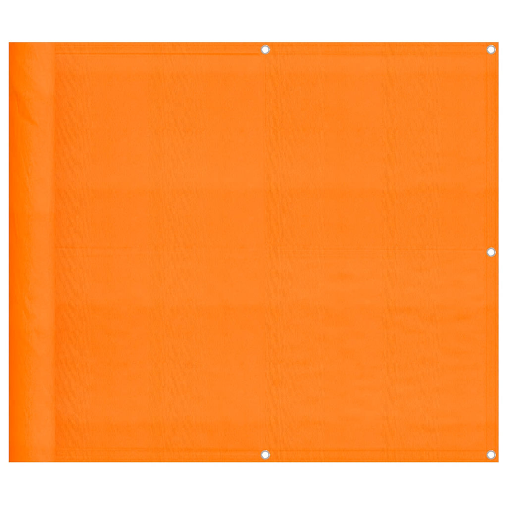 Balcony Screen Orange 90x800 cm 100% Polyester Oxford