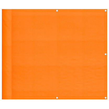 Balcony Screen Orange 90x800 cm 100% Polyester Oxford