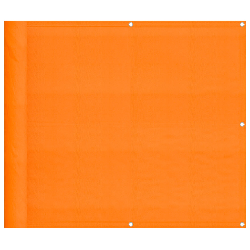 Balcony Screen Orange 90x1000 cm 100% Polyester Oxford