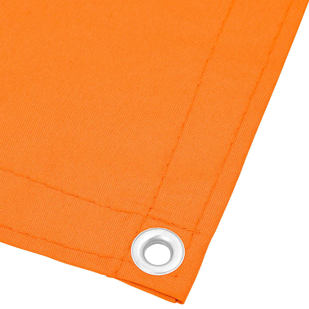 Balcony Screen Orange 120x1000 cm 100% Polyester Oxford