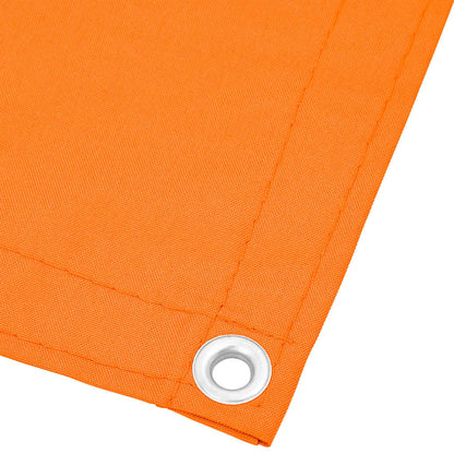 Balcony Screen Orange 120x1000 cm 100% Polyester Oxford