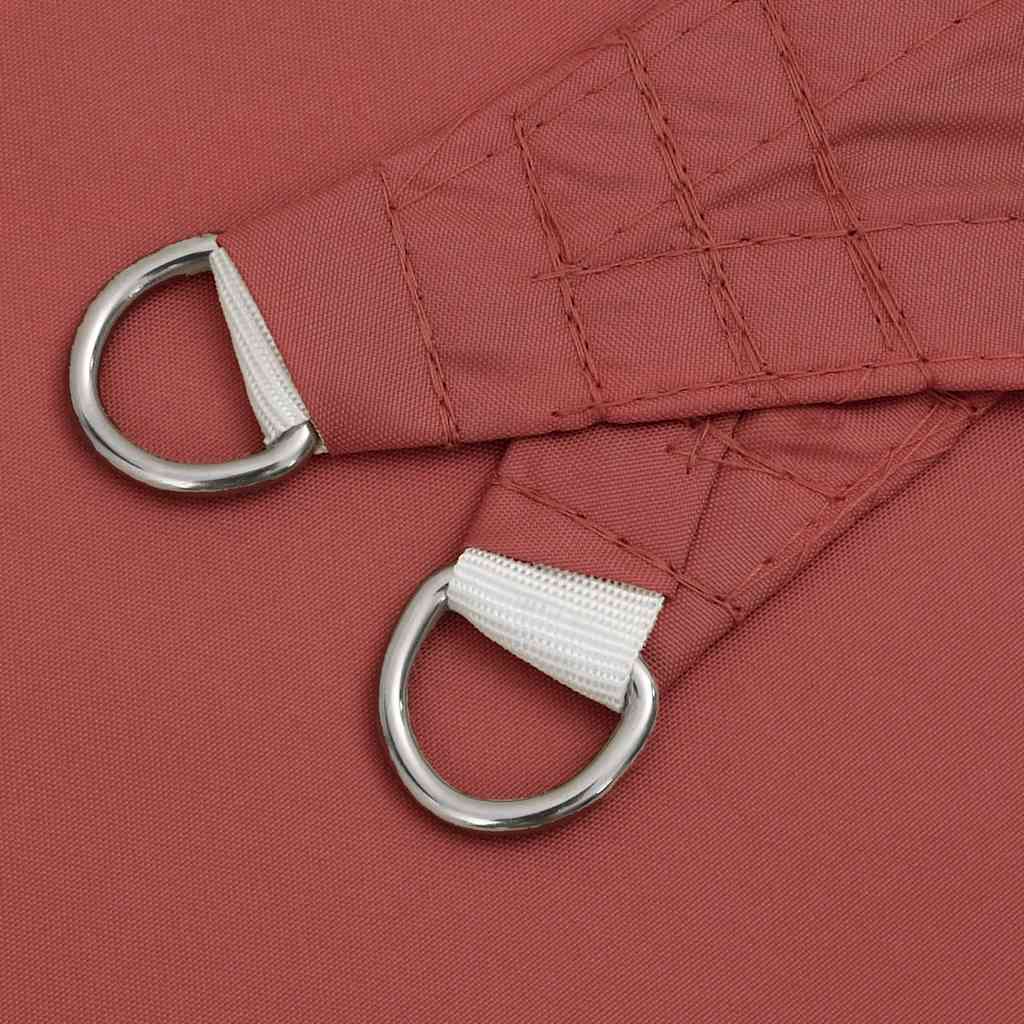 Sun Shade Sail Terracotta 2x2x2 m 100% Polyester Oxford