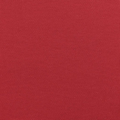 Sun Shade Sail Red 2x2x2 m 100% Polyester Oxford