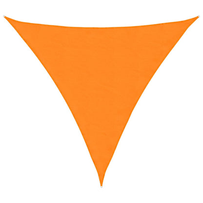 Sun Shade Sail Orange 2x2x2 m 100% Polyester Oxford