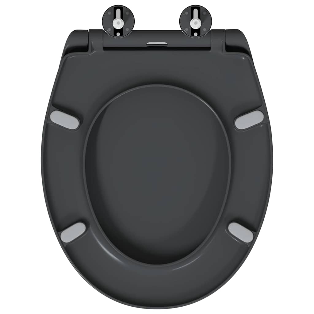 Quick Release Toilet suitable for Seat Anthracite