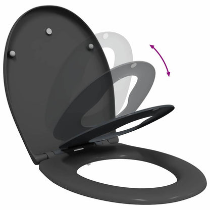 Quick Release Toilet suitable for Seat Anthracite