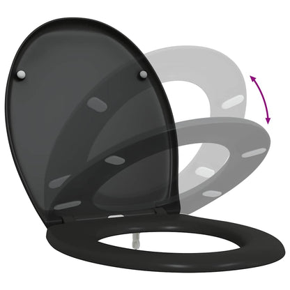 Quick Release Toilet suitable for Seat Black