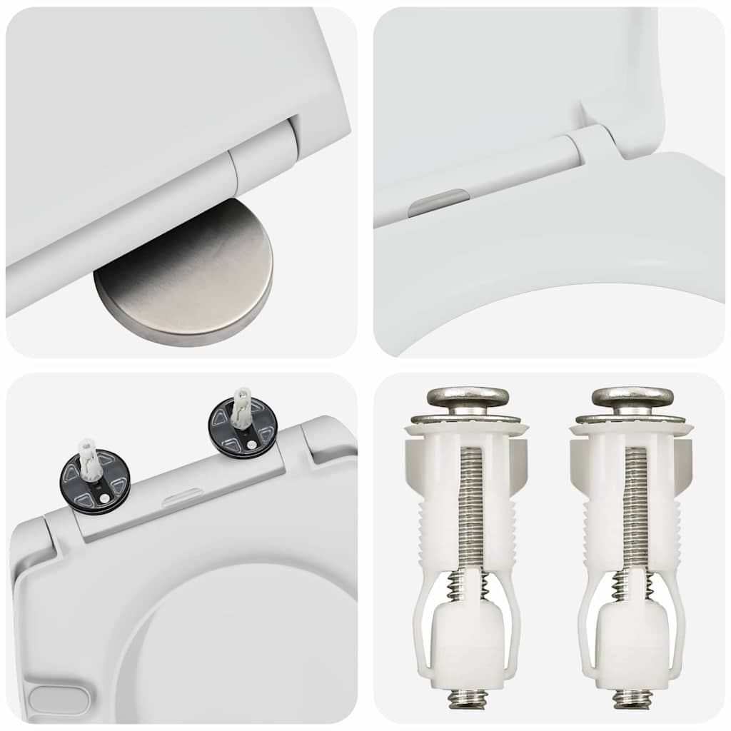 Quick Release Toilet suitable for Seat White