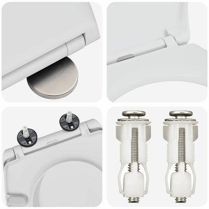 Quick Release Toilet suitable for Seat White