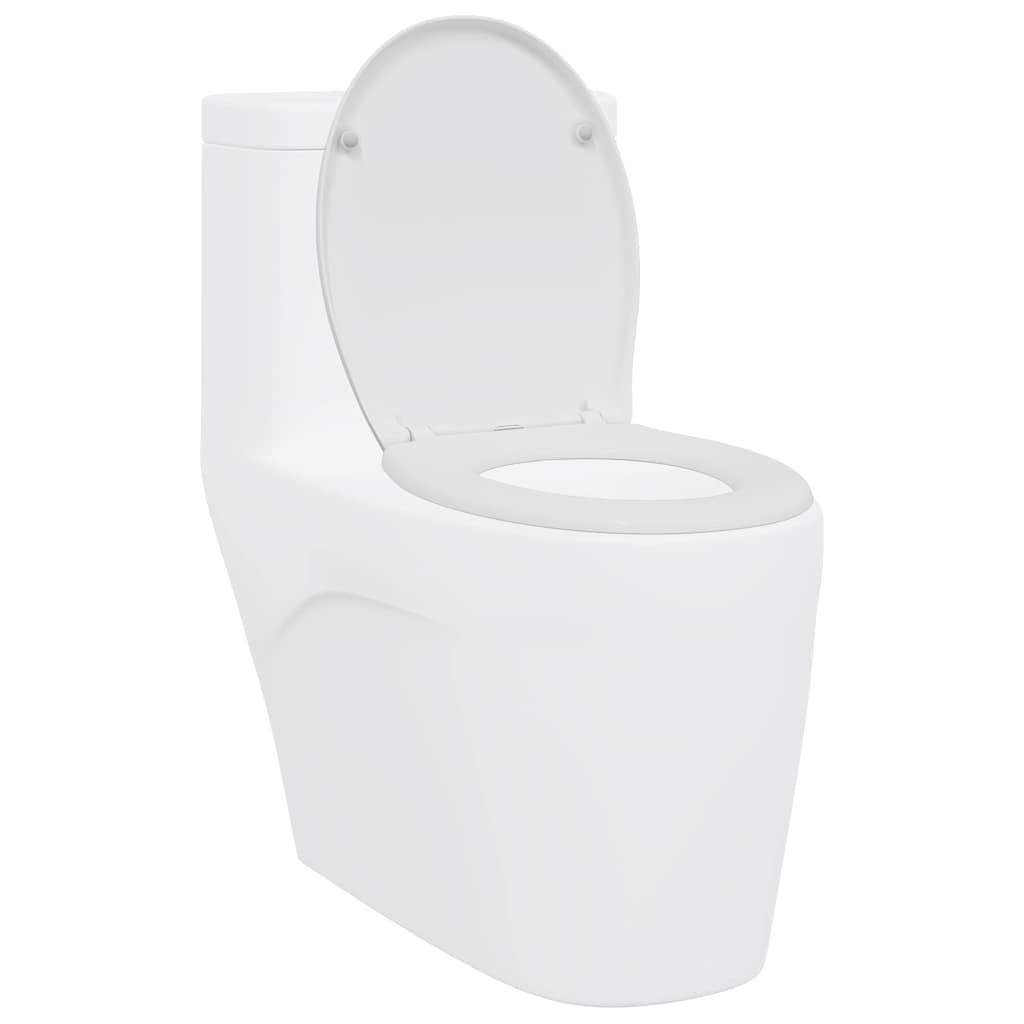 Quick Release Toilet suitable for Seat White