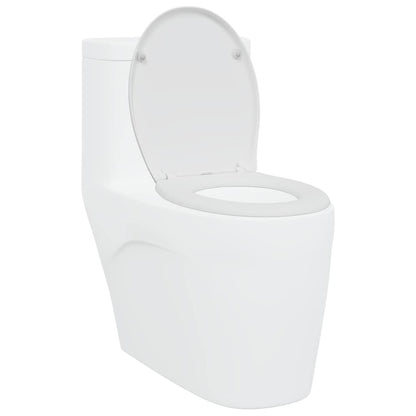 Quick Release Toilet suitable for Seat White