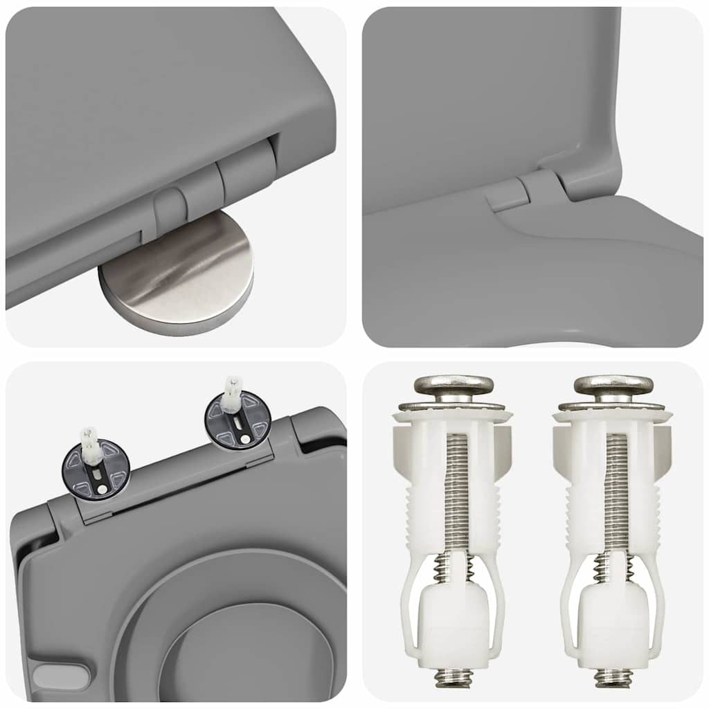 Quick Release Toilet suitable for Seat Grey