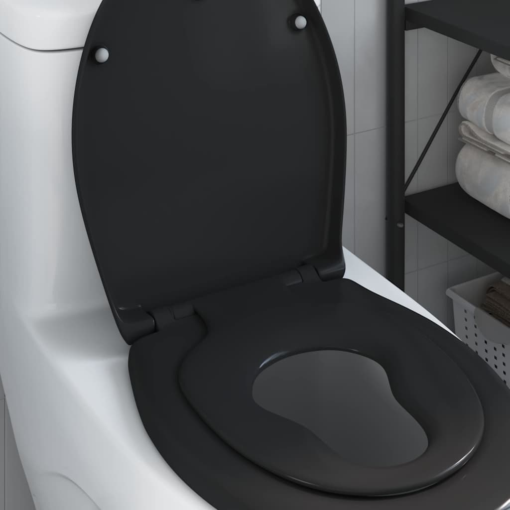 Quick Release Toilet suitable for Seat Black