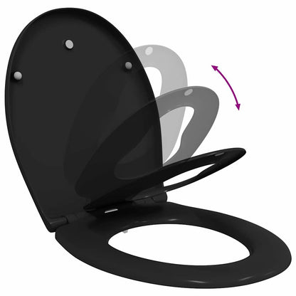 Quick Release Toilet suitable for Seat Black