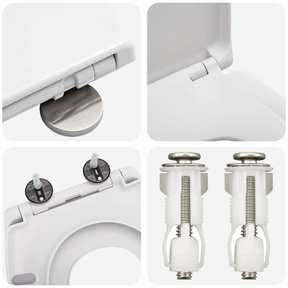 Quick Release Toilet suitable for Seat White